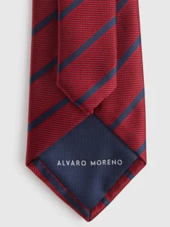 CORBATA JACQUARD MF ROJO