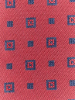 CORBATA JACQUARD MF ROJO