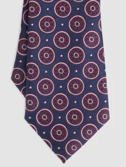 CORBATA JACQUARD MF ROJO