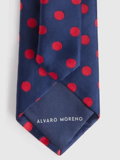 CORBATA JACQUARD MF ROJO