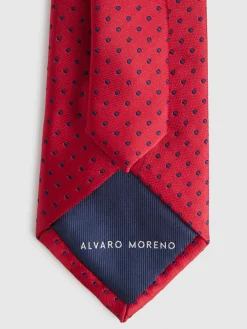 CORBATA JACQUARD MF ROJO