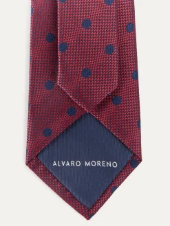 CORBATA JACQUARD MF ROJO