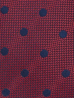 CORBATA JACQUARD MF ROJO