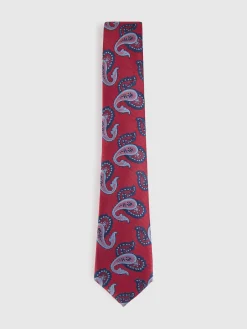 CORBATA JACQUARD MF ROJO