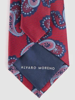 CORBATA JACQUARD MF ROJO