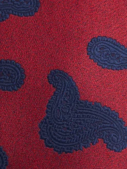CORBATA JACQUARD MF ROJO