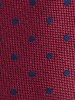 CORBATA JACQUARD MF ROJO