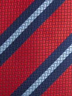 CORBATA JACQUARD MF ROJO