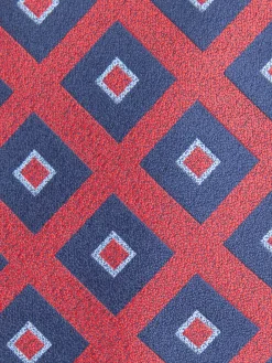 CORBATA JACQUARD MF ROJO
