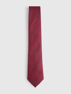 CORBATA JACQUARD MF ROJO