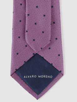 CORBATA JACQUARD MF ROSA