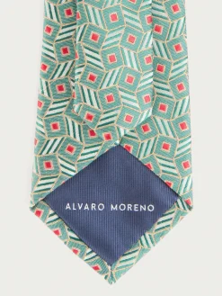 CORBATA JACQUARD MF VERDE