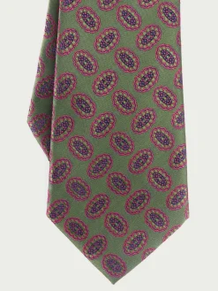 CORBATA JACQUARD MF VERDE