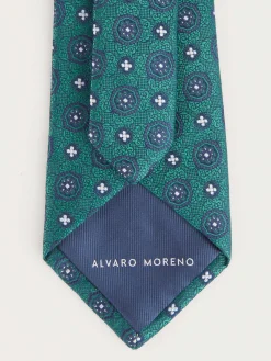 CORBATA JACQUARD MF VERDE