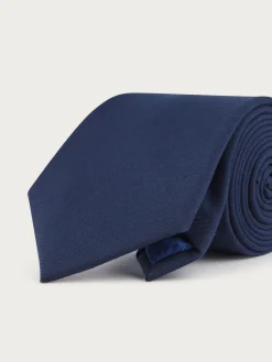 CORBATA LISA MATE AZUL