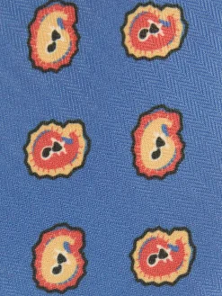 CORBATA PRINTED AZUL