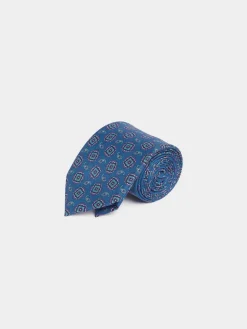 CORBATA PRINTED AZUL