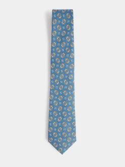 CORBATA PRINTED AZUL