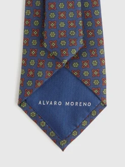 CORBATA PRINTED AZUL