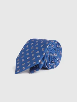 CORBATA PRINTED AZUL