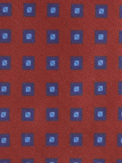 CORBATA PRINTED BURDEOS