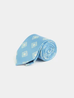 CORBATA PRINTED CELESTE