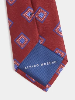CORBATA PRINTED ROJO
