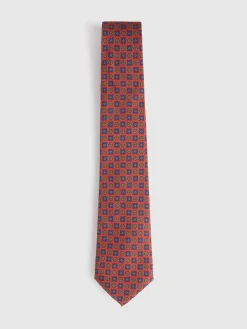 CORBATA PRINTED ROJO