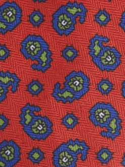 CORBATA PRINTED ROJO