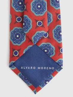 CORBATA PRINTED ROJO
