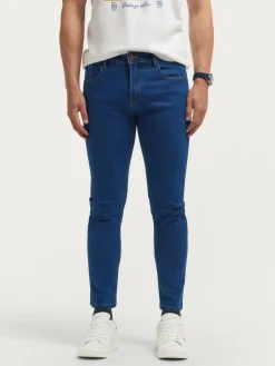 DENIM SLIM BASICO AZUL