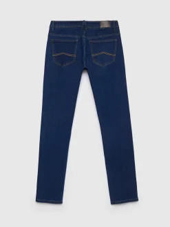 DENIM SLIM BASICO AZUL MARINO