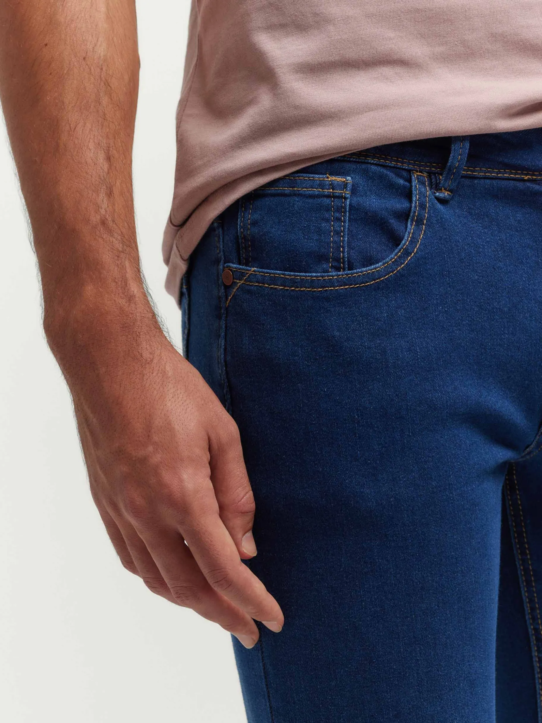 DENIM SUPER SKINNY AZUL MARINO