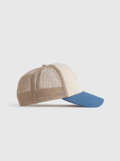 GORRA LOGO BEIGE
