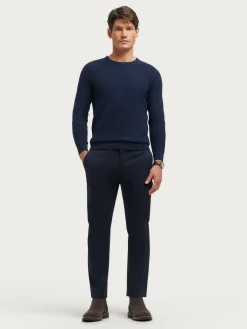 JERSEY BOLSON AZUL MARINO