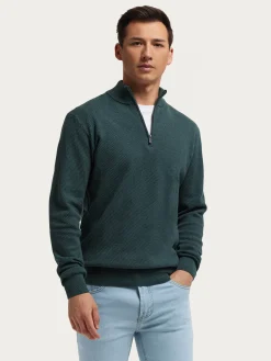 JERSEY CREMALLERA AZUL