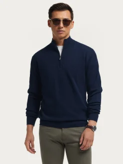 JERSEY CREMALLERA AZUL MARINO