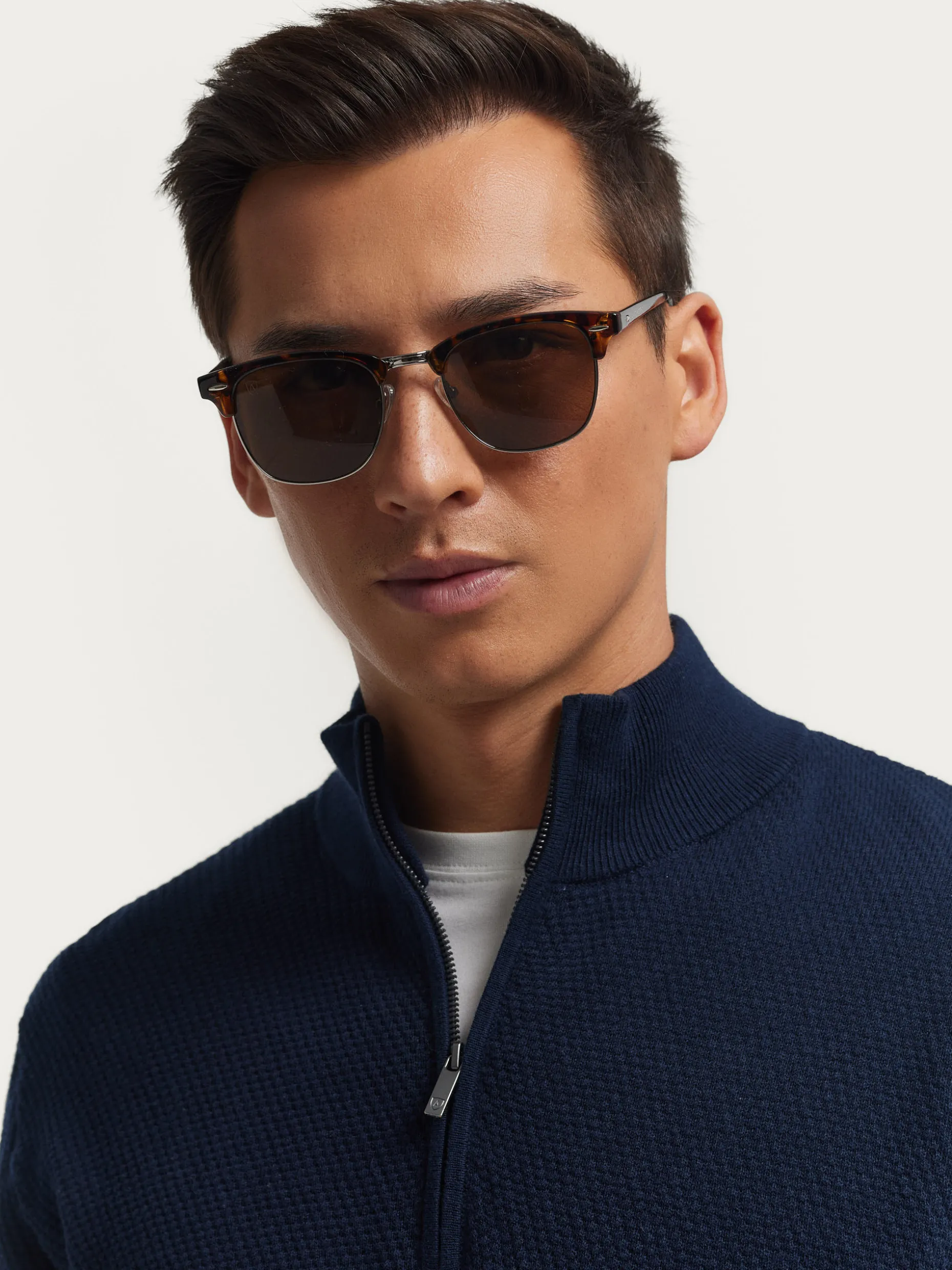 JERSEY CREMALLERA AZUL MARINO