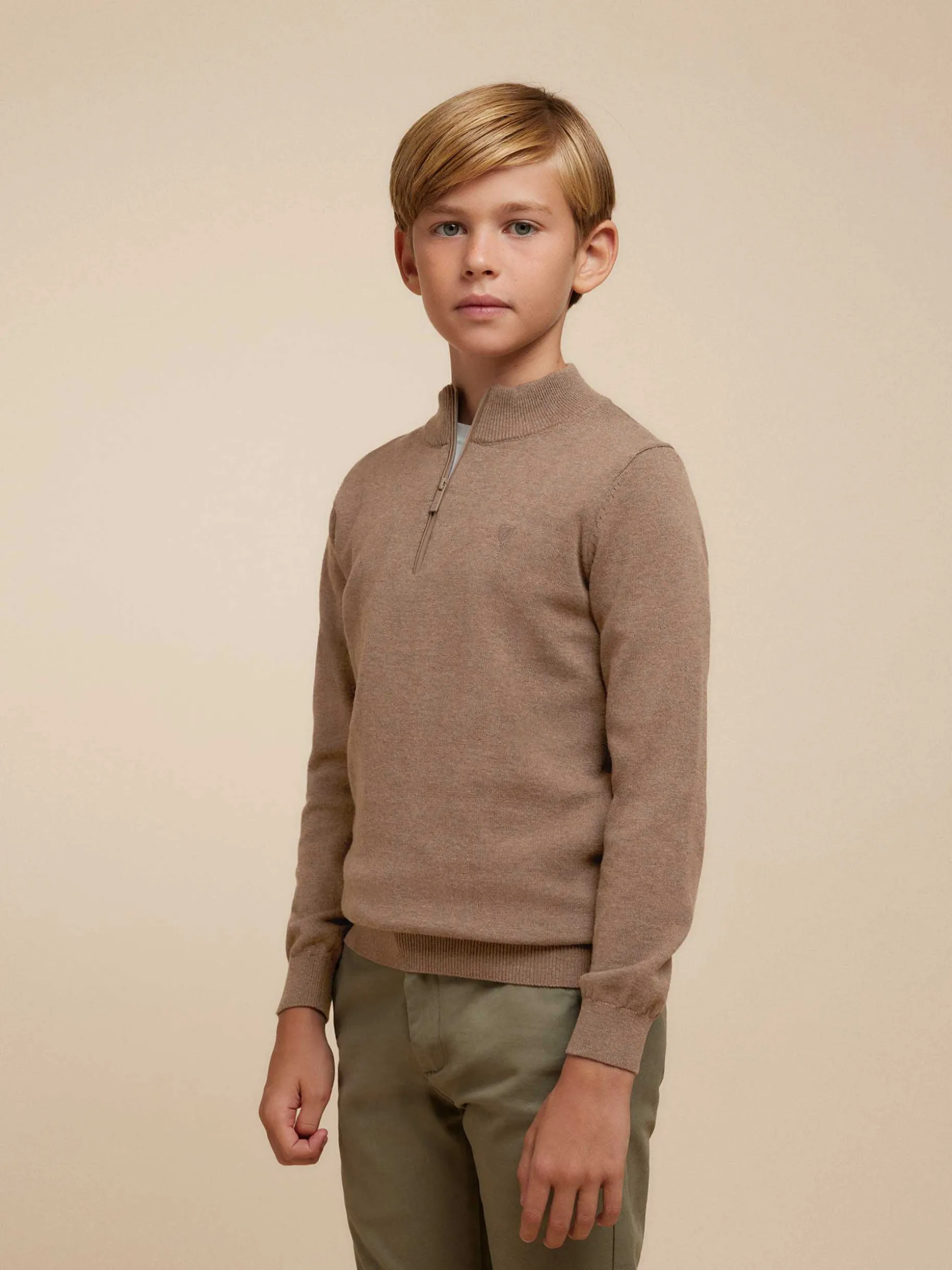 JERSEY LORENZO KIDS MARRÓN