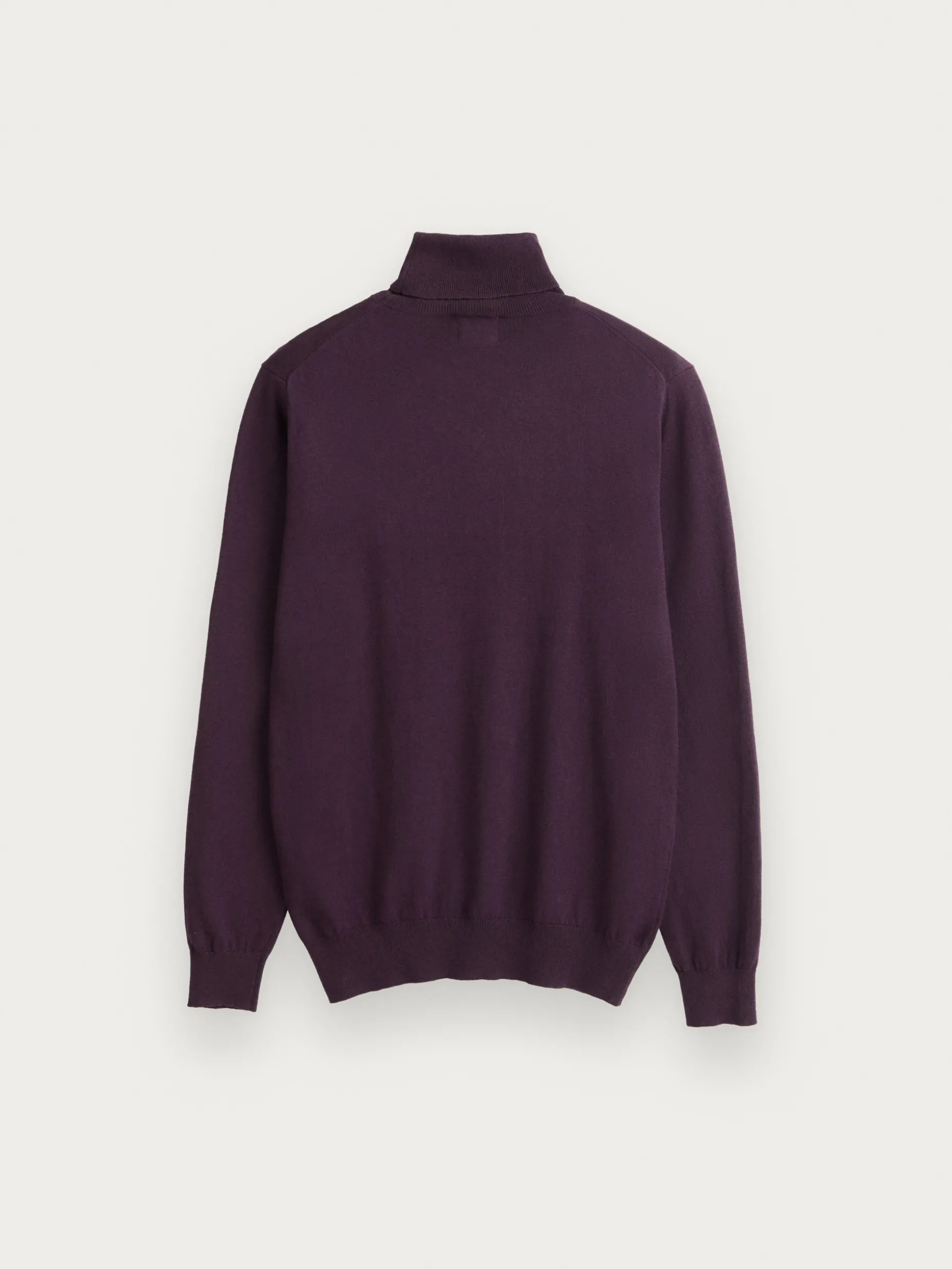 JERSEY ROLL COLLAR BURDEOS