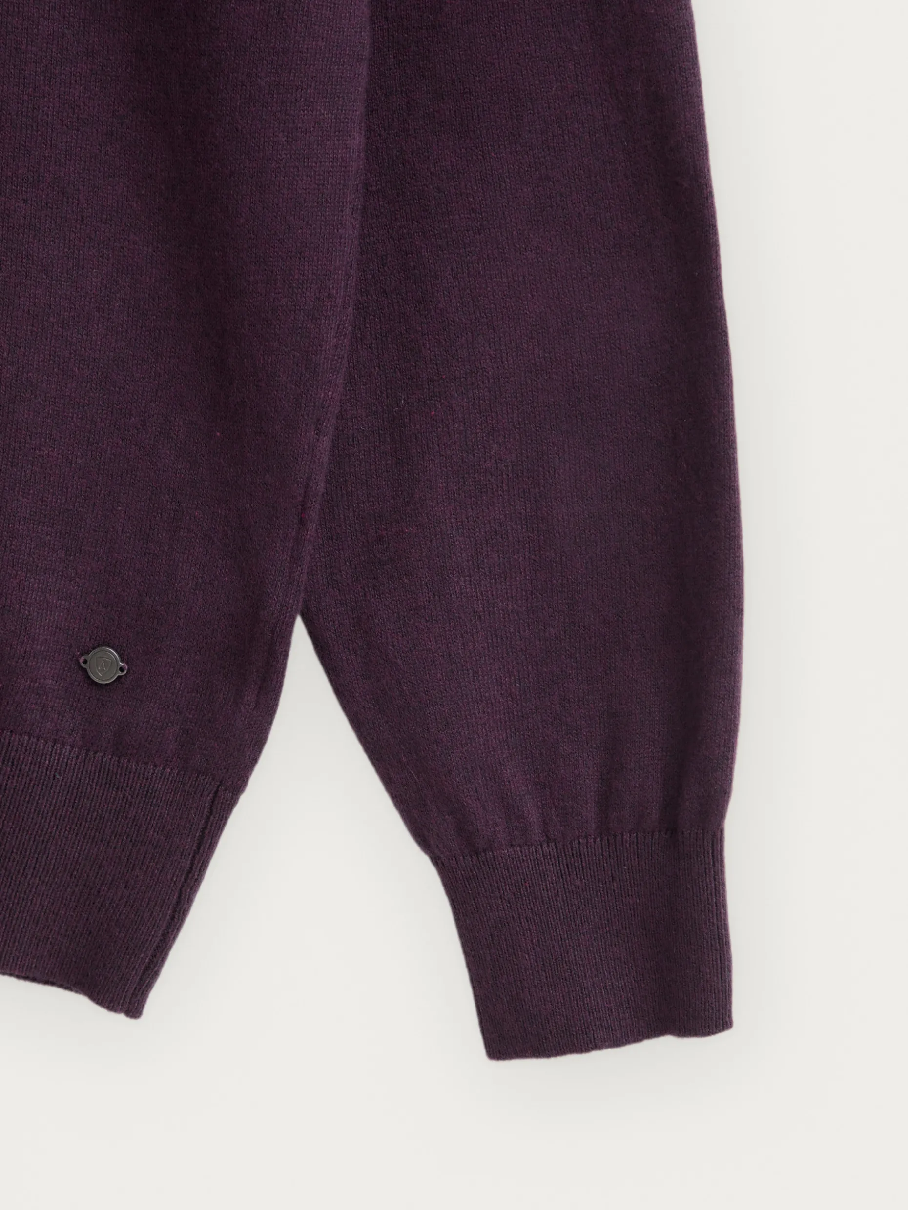 JERSEY ROLL COLLAR BURDEOS