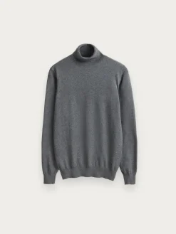 JERSEY ROLL COLLAR GRIS