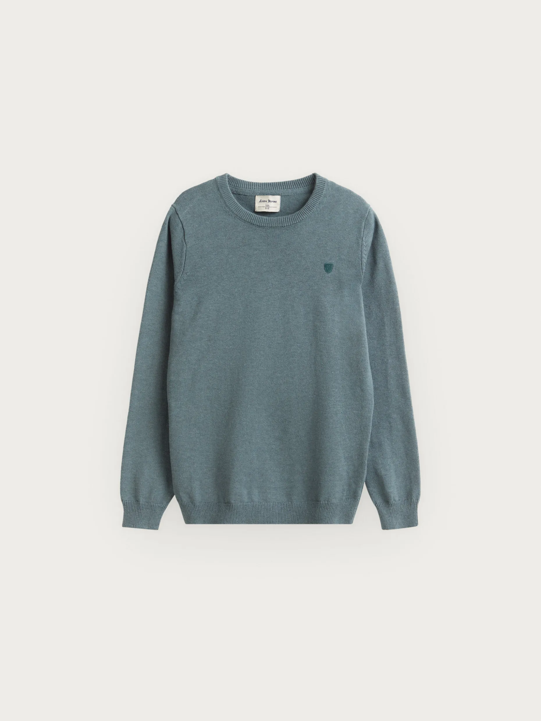 JERSEY ROUND NECK KIDS AZUL