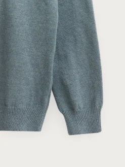 JERSEY ROUND NECK KIDS AZUL