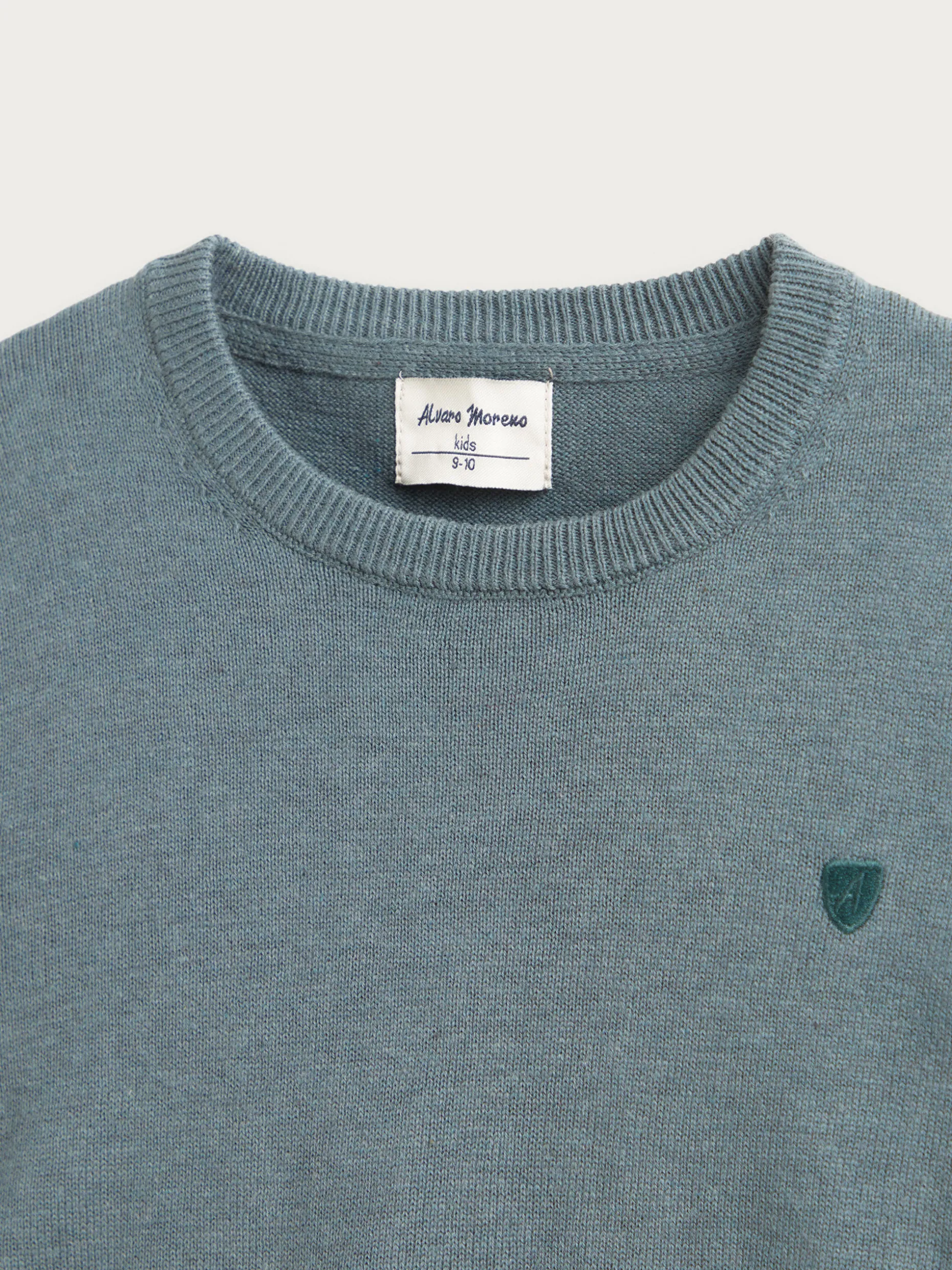 JERSEY ROUND NECK KIDS AZUL