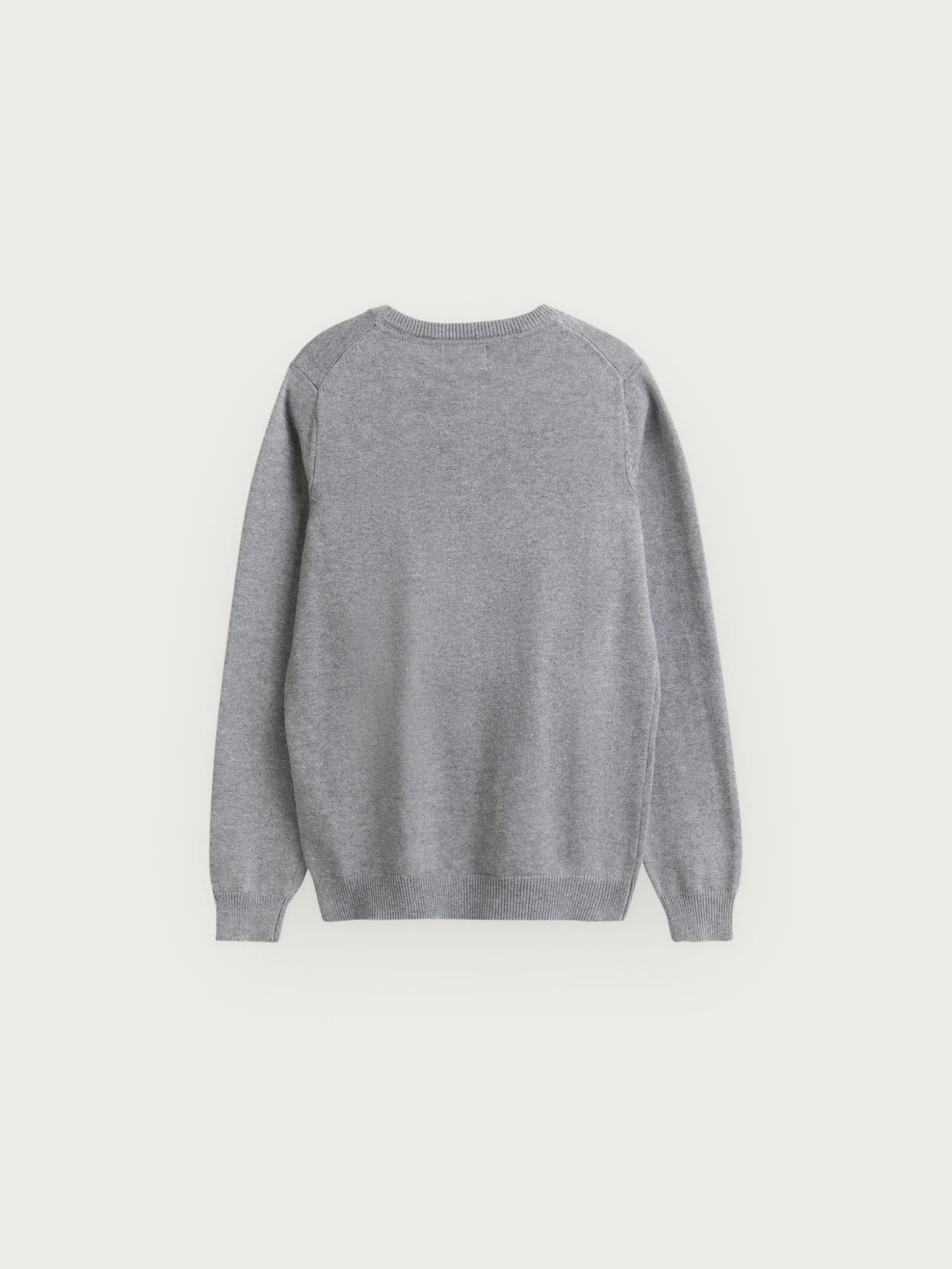 JERSEY ROUND NECK KIDS GRIS