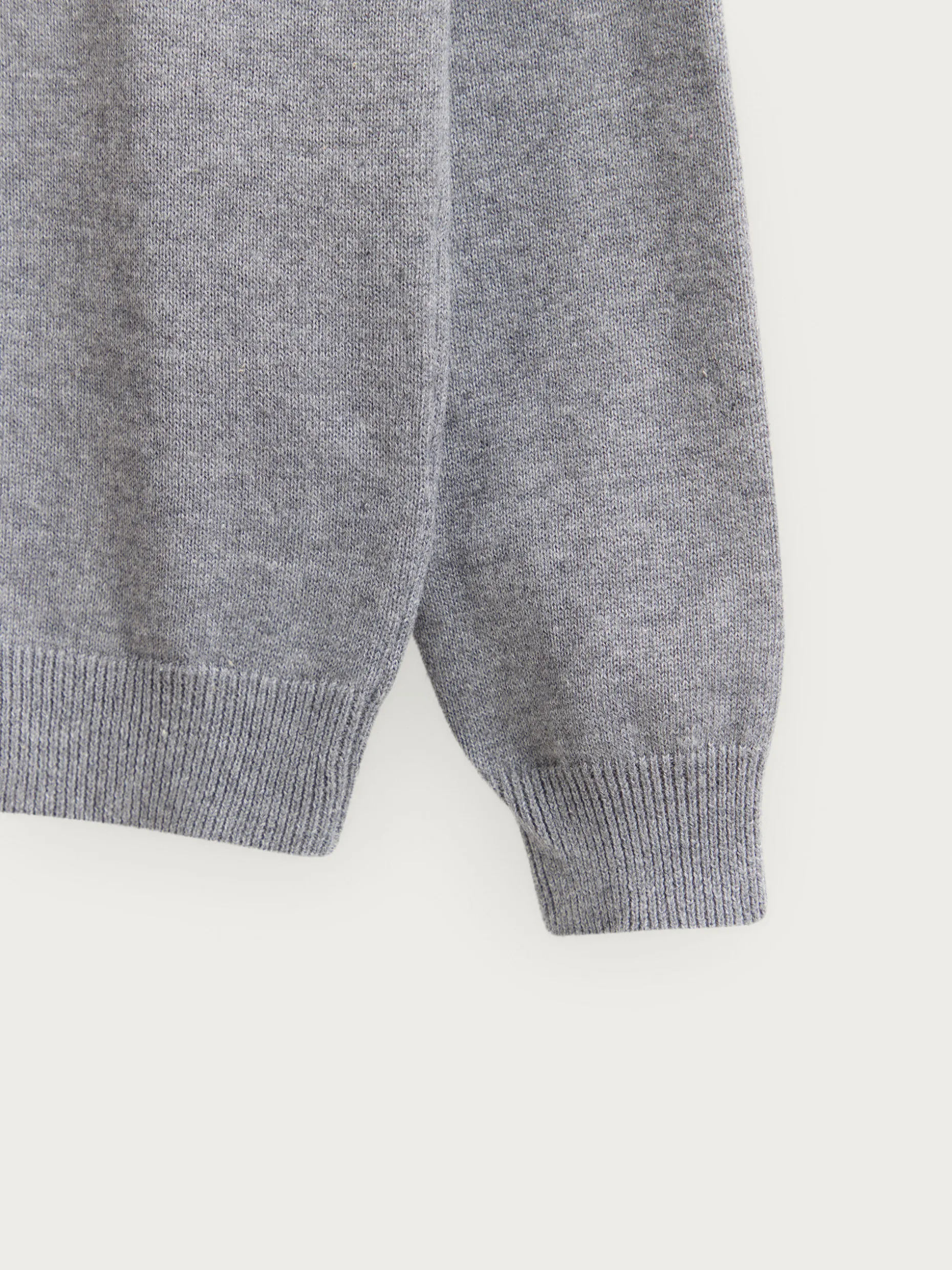 JERSEY ROUND NECK KIDS GRIS