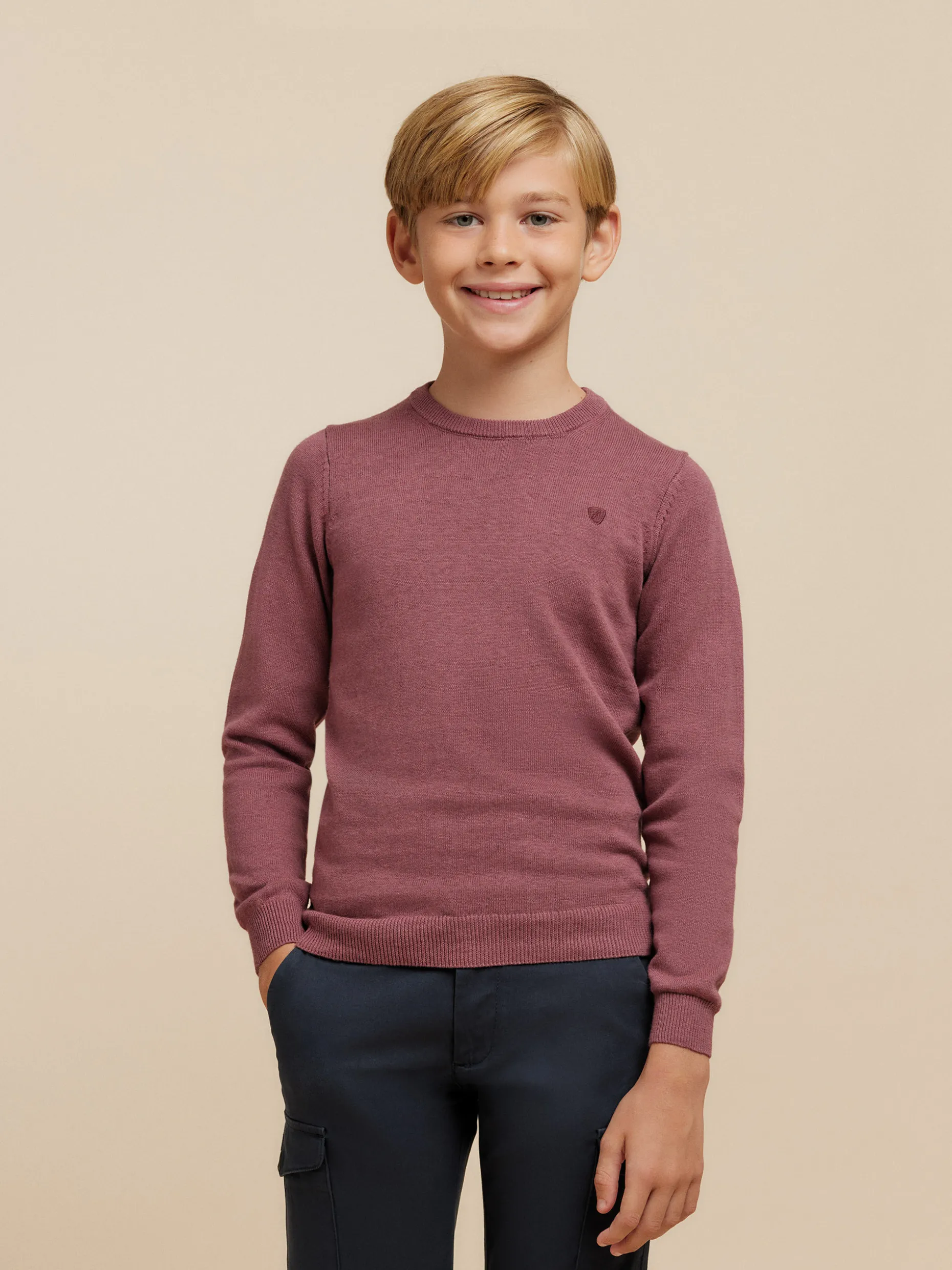 JERSEY ROUND NECK KIDS VIOLETA