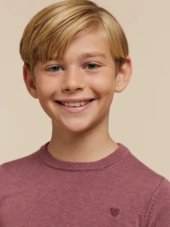 JERSEY ROUND NECK KIDS VIOLETA