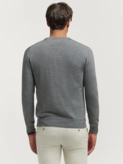 JERSEY V-NECK TRENDY GRIS